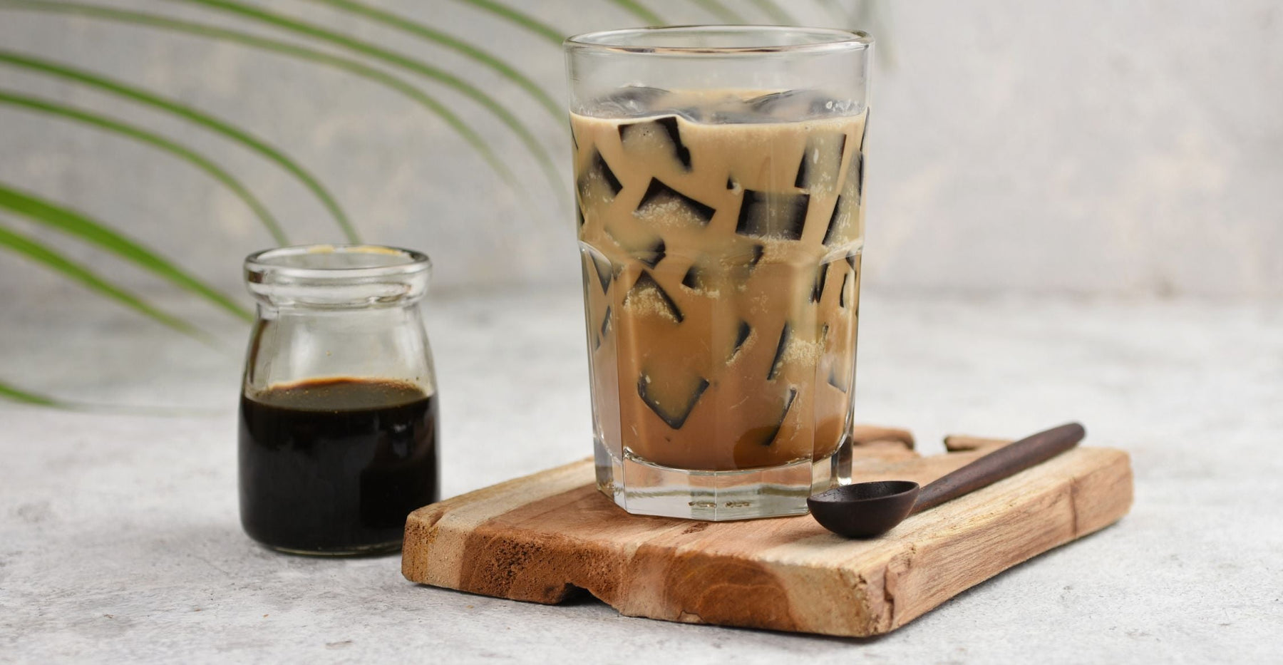 Grass Jelly Boba Sago