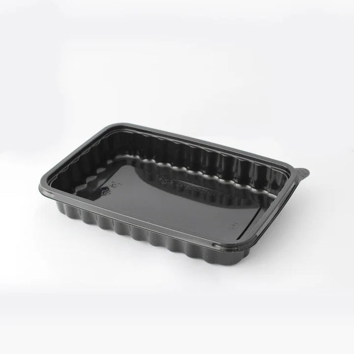 SET | RECTANGULAR CONTAINERS 750ML BLACK SET
