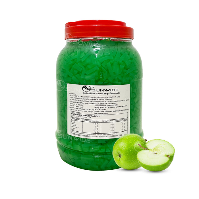 Coconut Jelly - Green Apple 4kg