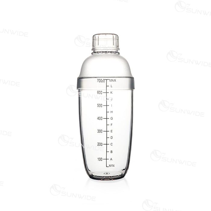 Transparent PC Shaker 700ml