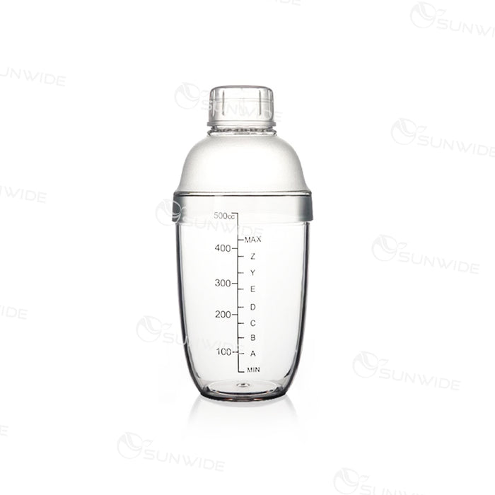 Transparent PC Shaker 500ml
