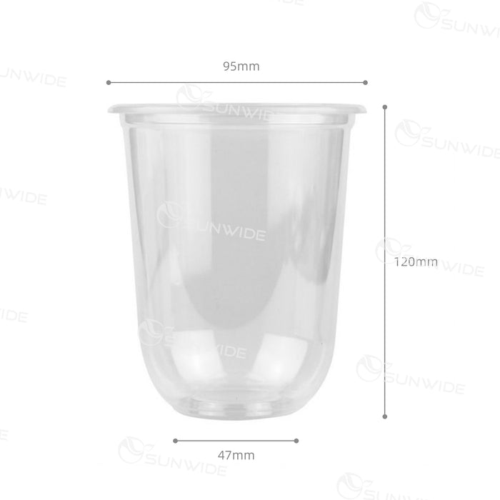95 - PPQ500 U-Shaped Plastic Cup 1000pcs