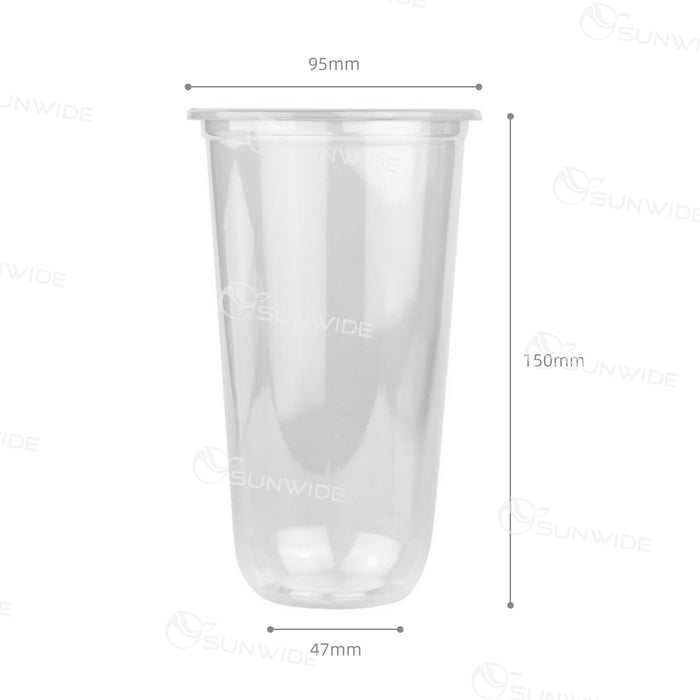 95 - PPQ700 U-Shaped Plastic Cup 50pcs x 20