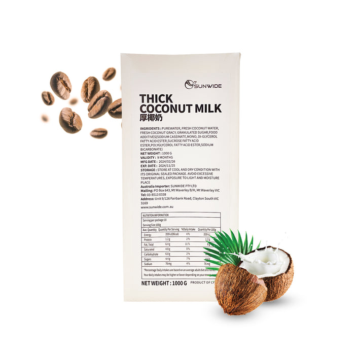 Thick Coconut Milk 1kg