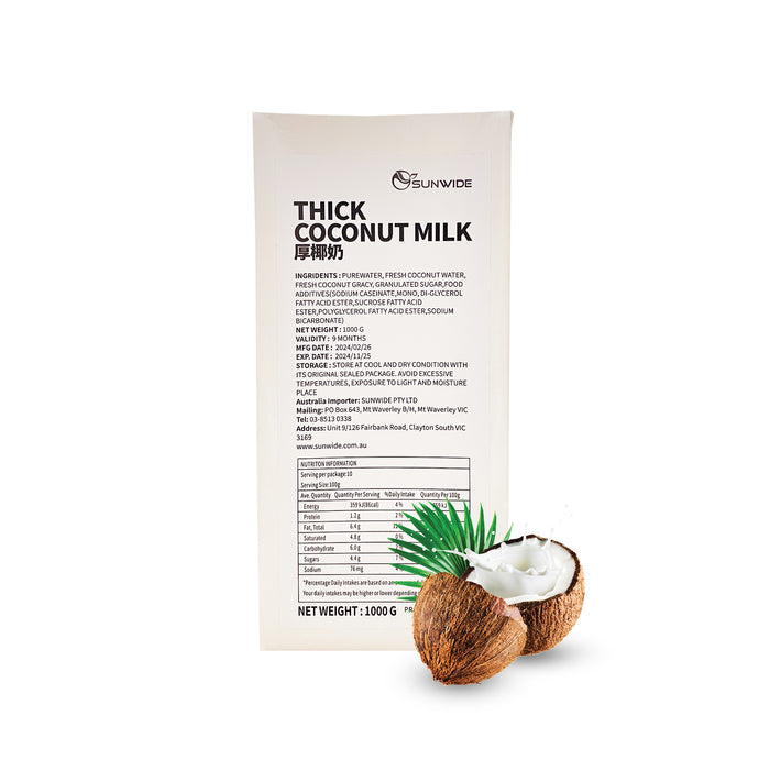 Thick Coconut Milk 1kg