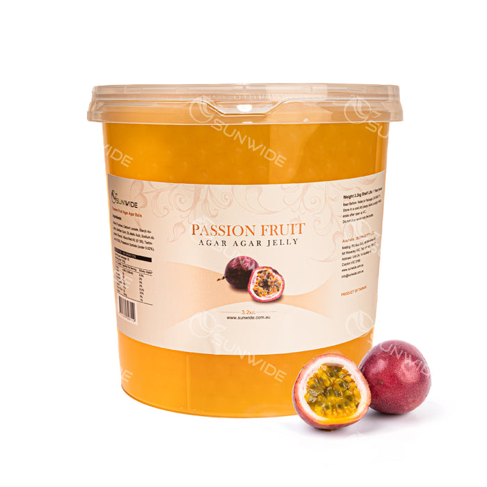 Agar Agar Balls - Passion Fruit 3.2kg