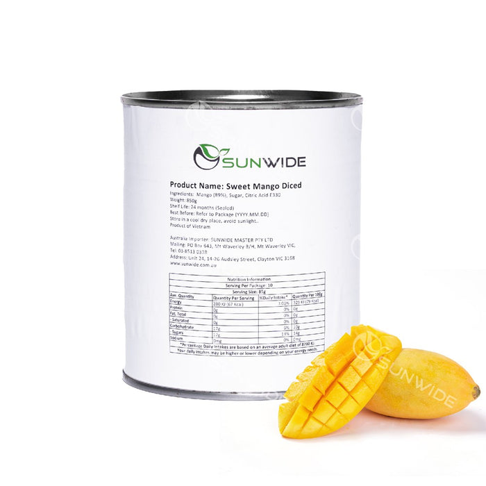 Diced Mango 850g