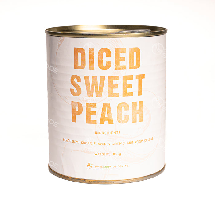 Diced Peach 850g