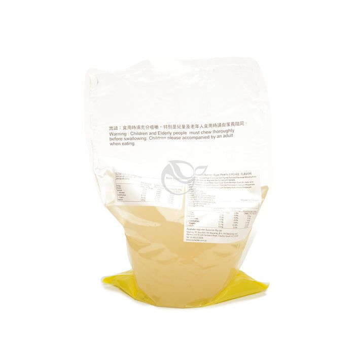 Agar Pearls Lychee Flavour - 2kg