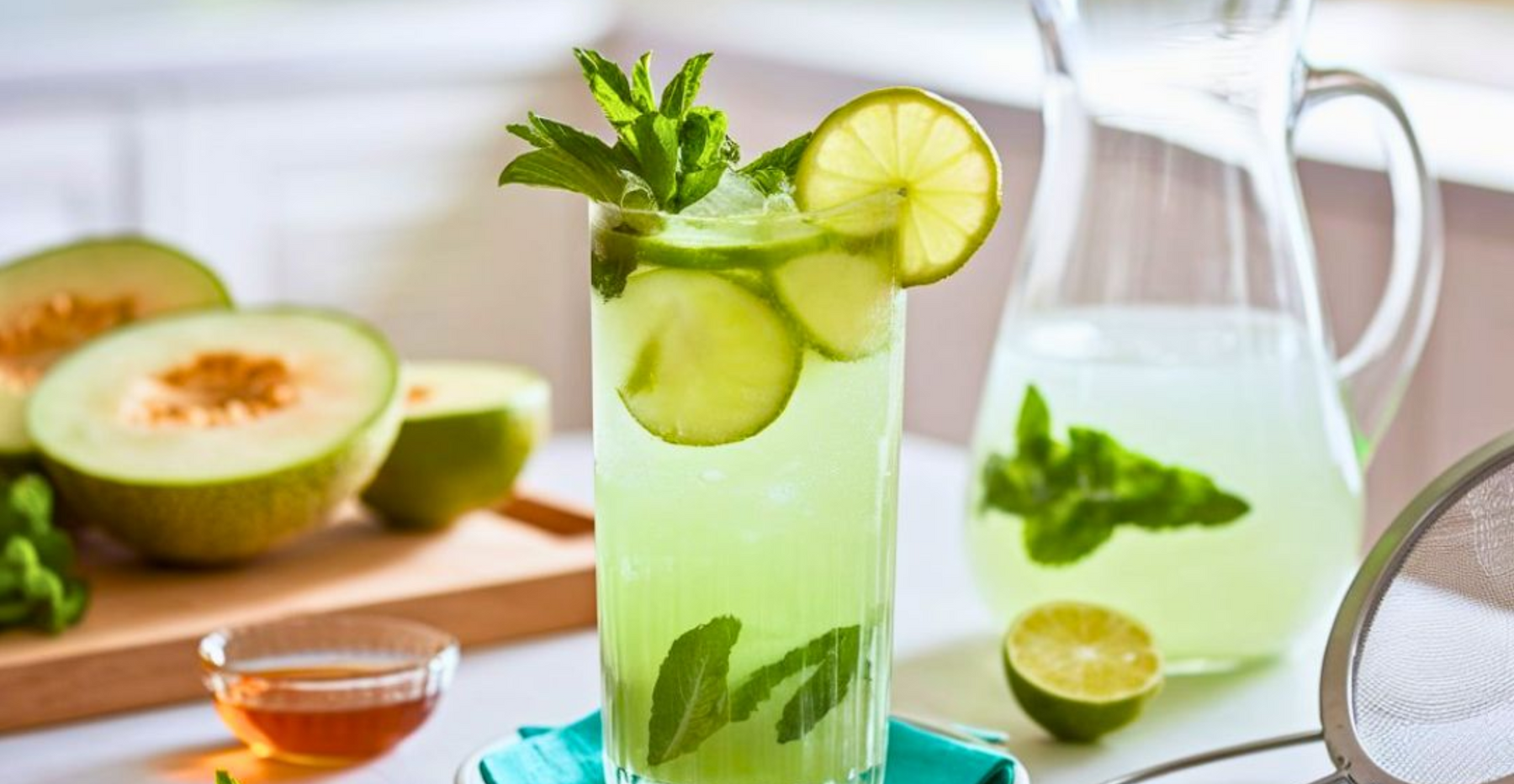 Honeydew Sparkling Cooler
