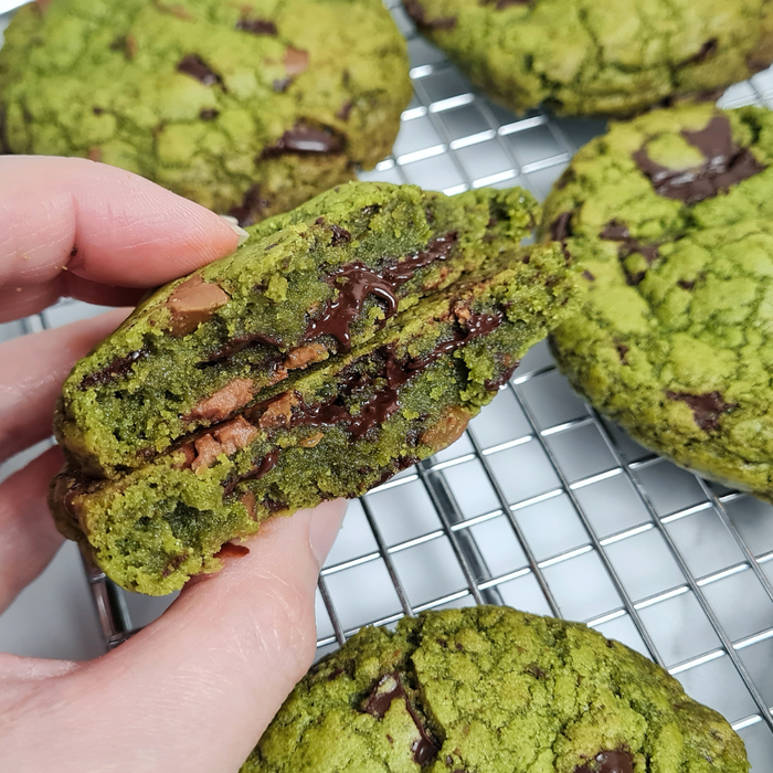 Matcha Butter Cookies