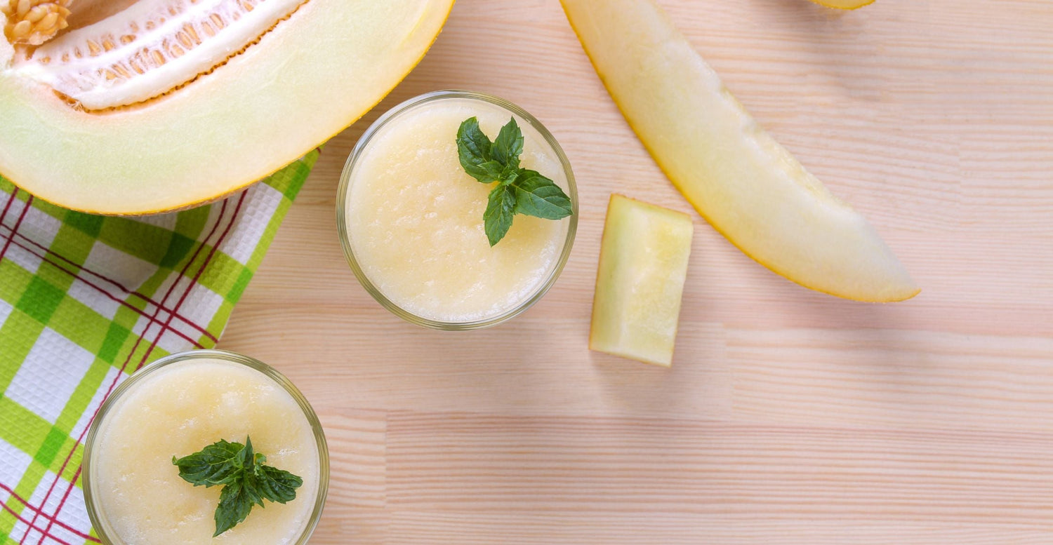 Honeydew Milk Tea with Brown Sugar Pearls