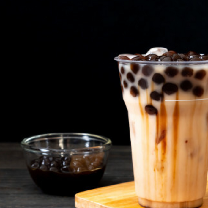 Brown Sugar Okinawa Iced Latte
