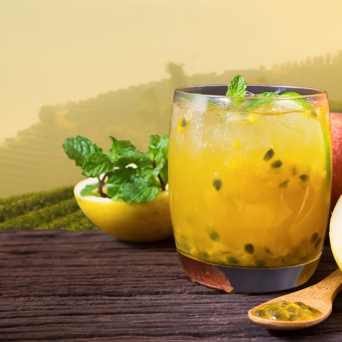 Passionfruit lemonade