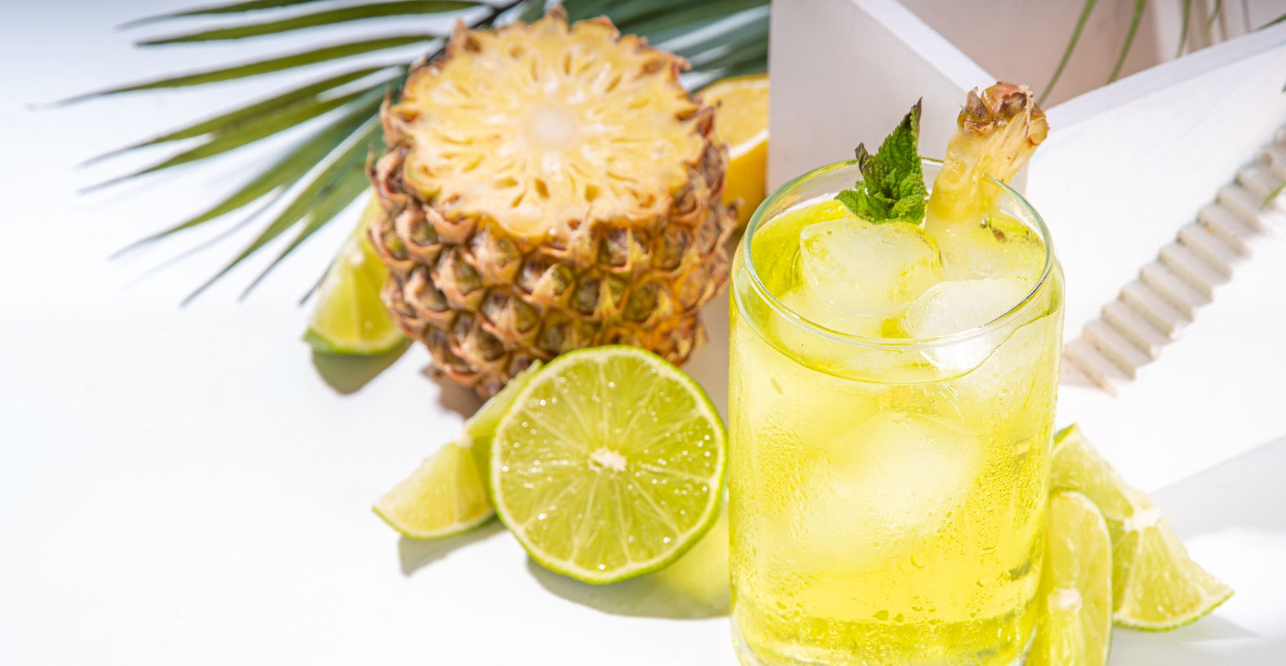 Pineapple Mint Rum Punch