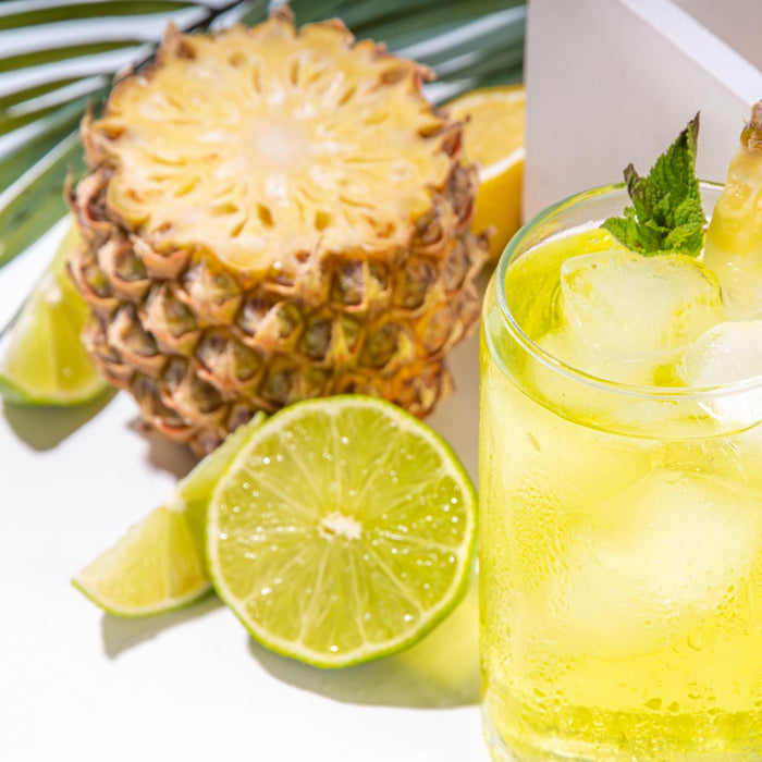 Pineapple Mint Rum Punch