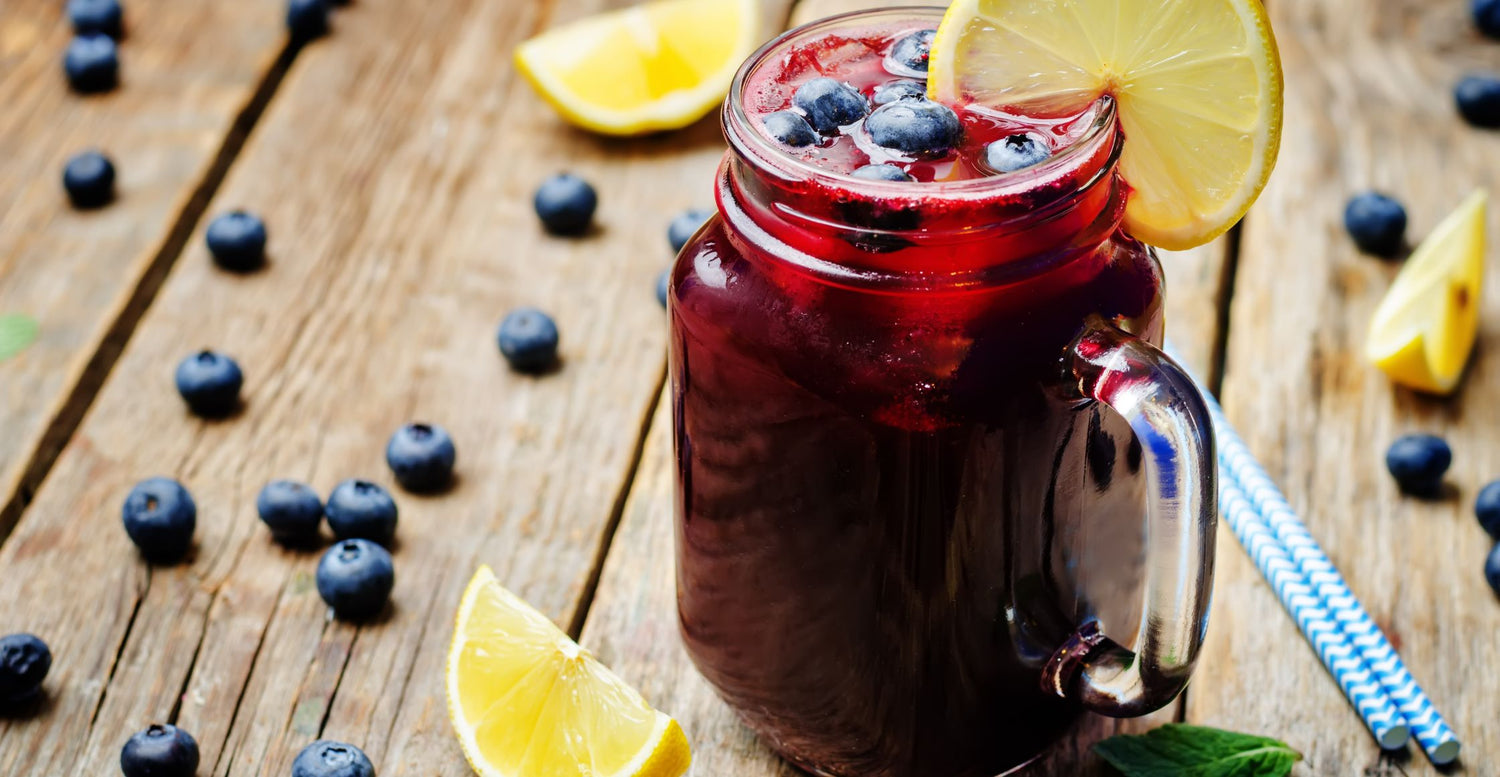 Blueberry Lemonade Fizz - Perfect Drink for Mother's Day