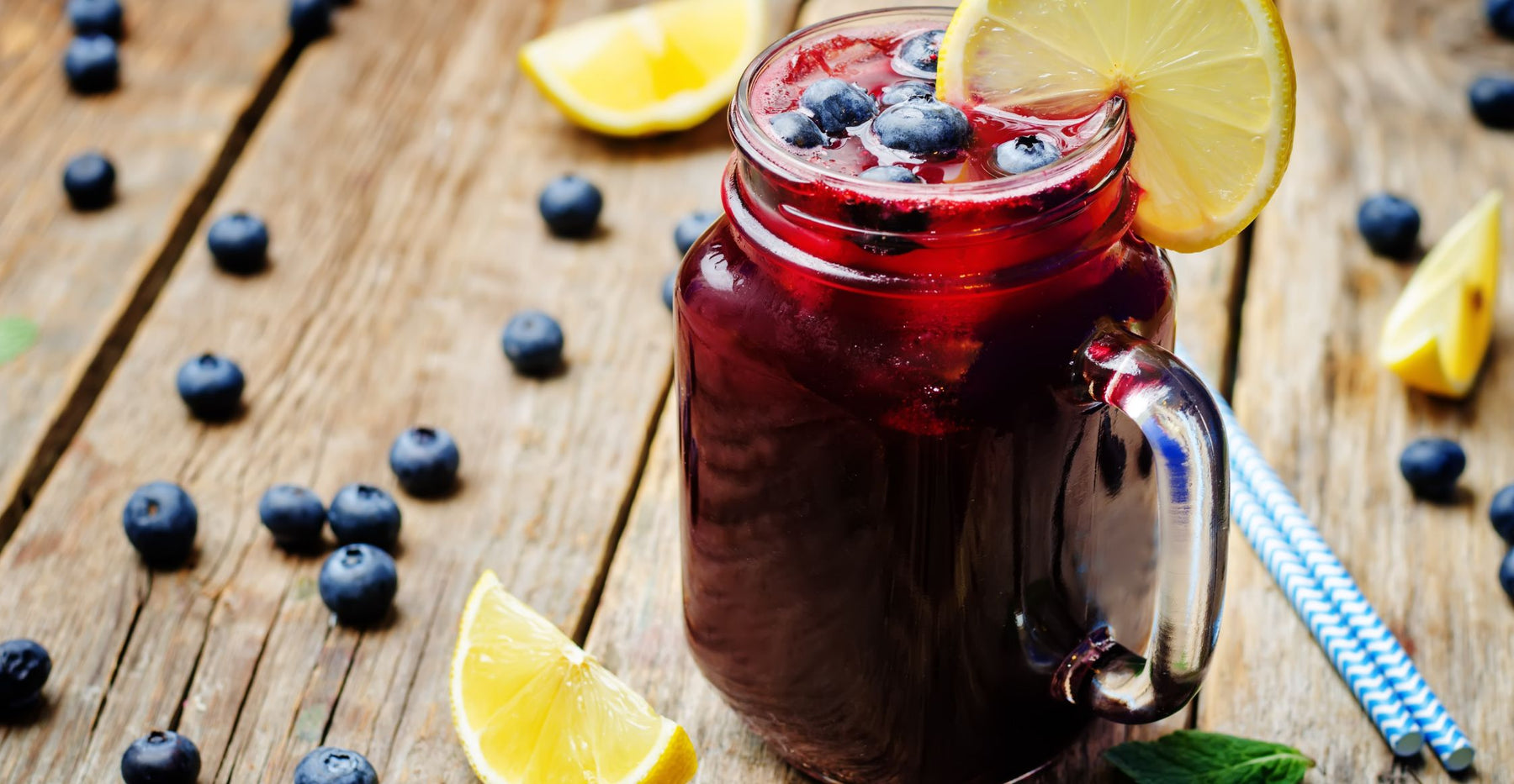 Blueberry Lemonade Fizz - Perfect Drink for Mother's Day