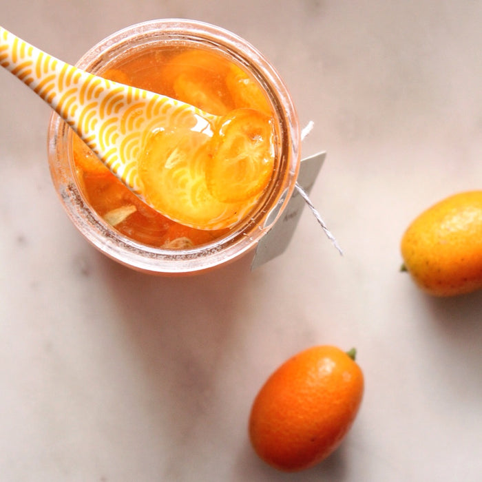 Warm Kumquat and Honey Drink