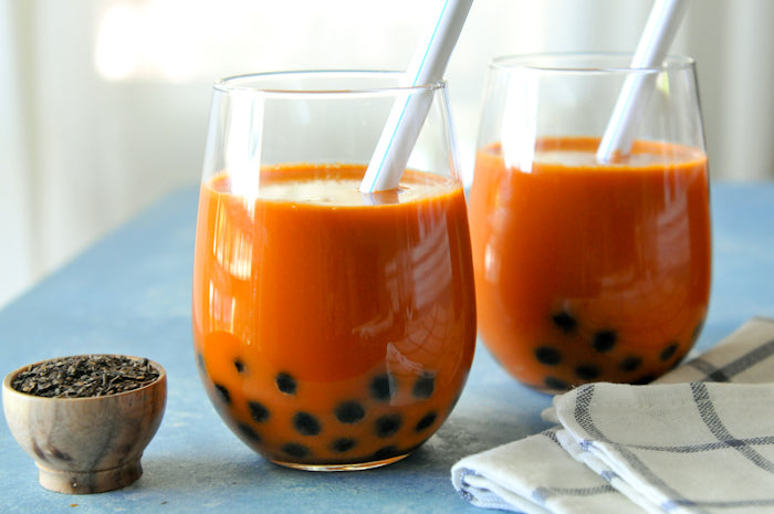 Immerse yourself to local Thai Milk Tea