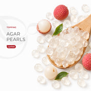 Agar Pearls Lychee Flavour - 2kg