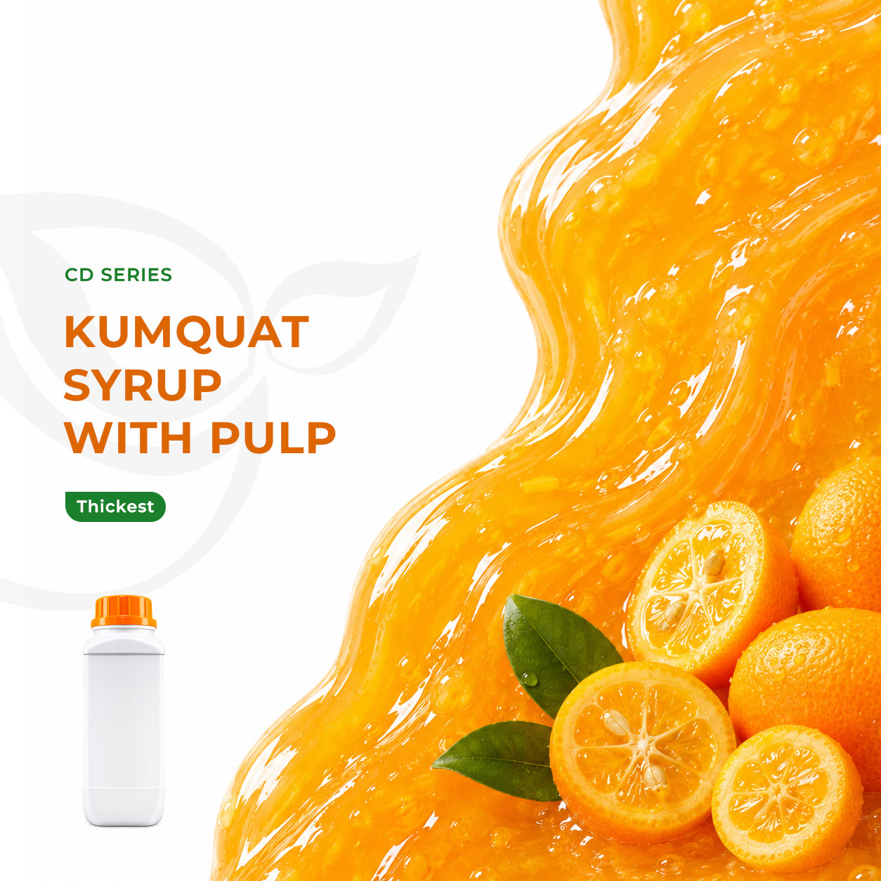 Kumquat Flavor Syrup With Pulp 1.1kg