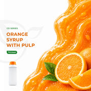 Orange Flavor Syrup With Pulp 1.1kg