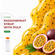 Passion Fruit Flavor Syrup With Pulp 1.1kg