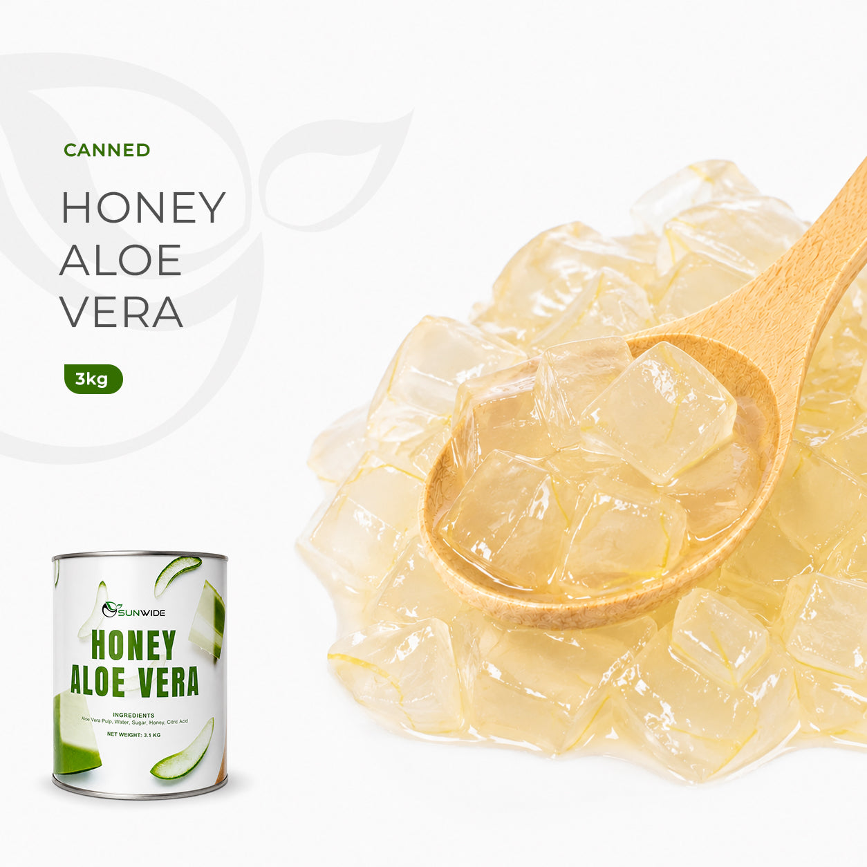 Honey Aloe Vera Canned 3kg