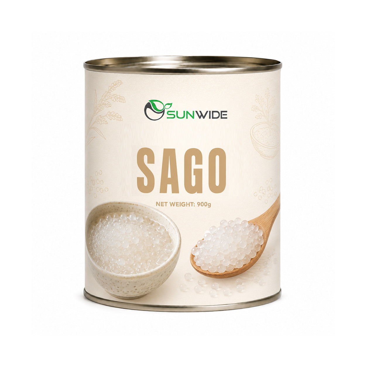 Canned Sago 900g  (12 Cans/1 Carton)