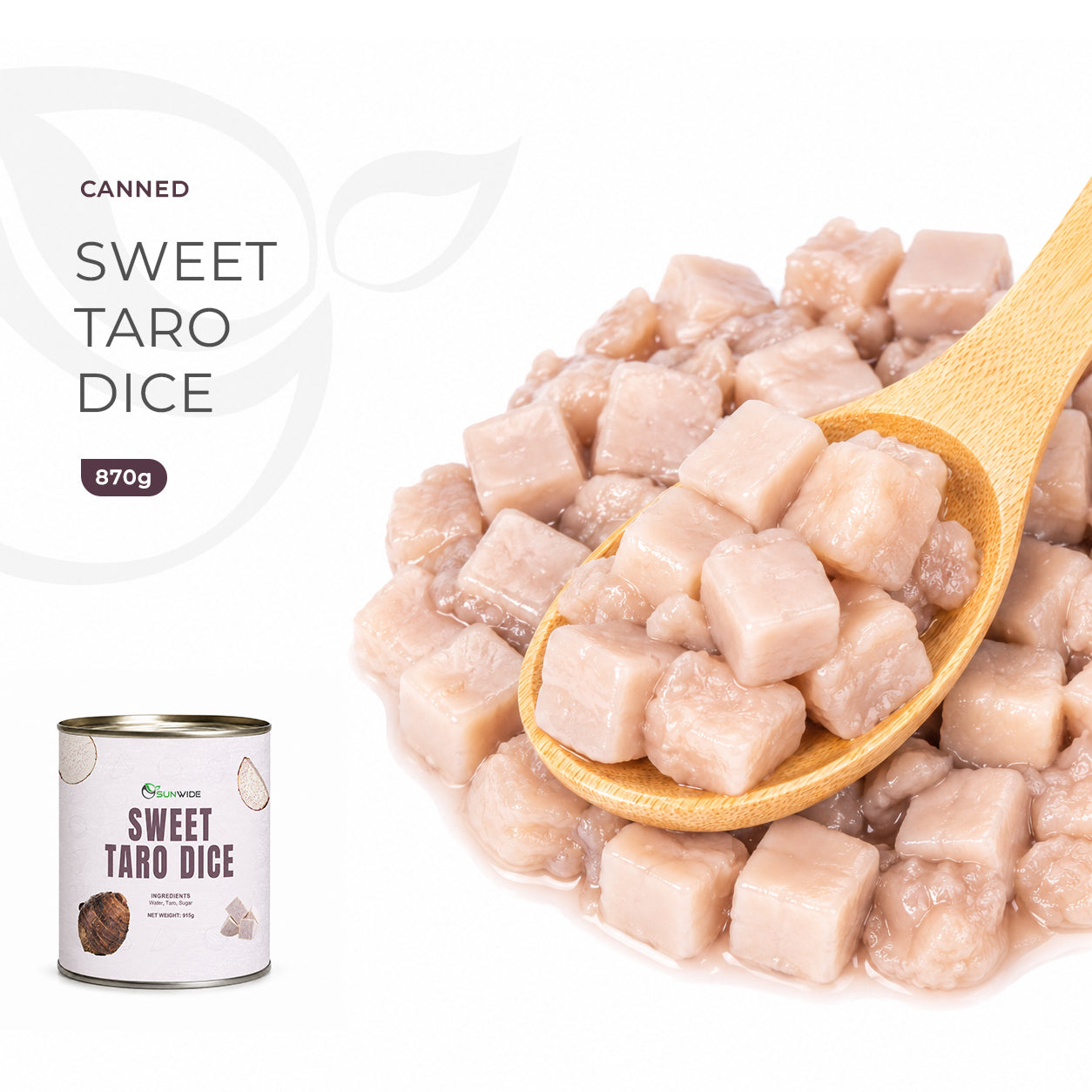 Sweet Taro Dice 870g