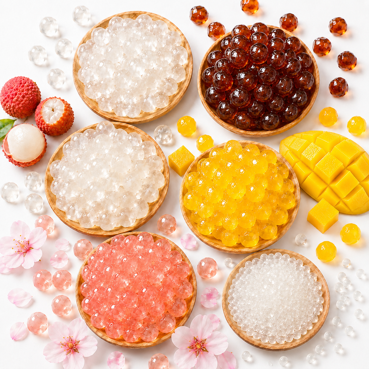 Agar Pearls Brown Sugar - 2kg
