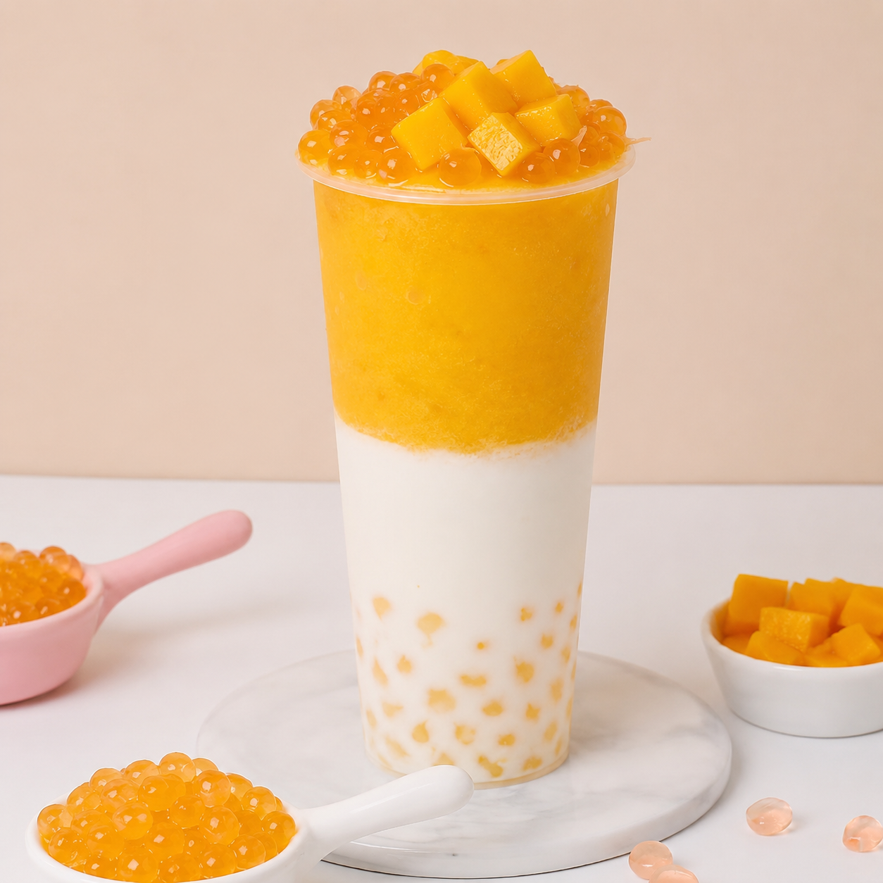 Agar Pearls Mango Flavour - 2kg