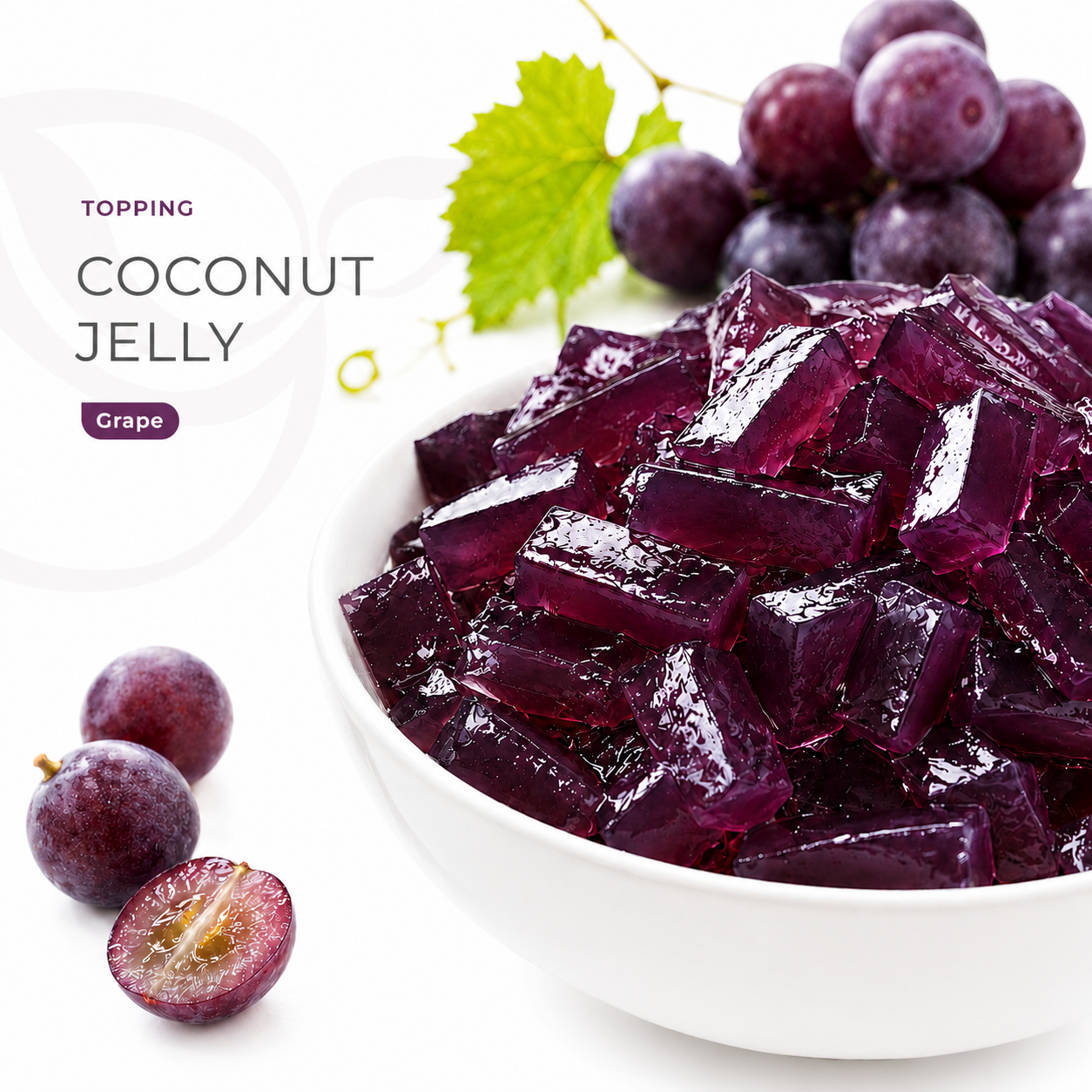 Coconut Jelly - Grape 4kg
