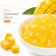 STAR SHAPE Coconut Jelly - Mango 3.85kg (4Tubs/1 Carton)