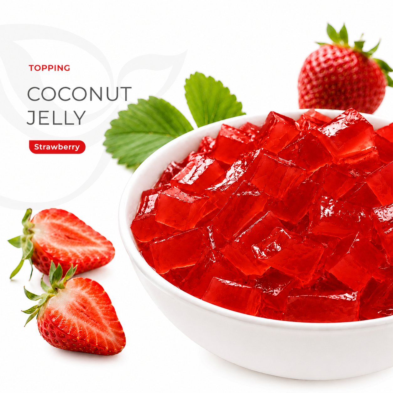 Coconut Jelly - Strawberry 4kg