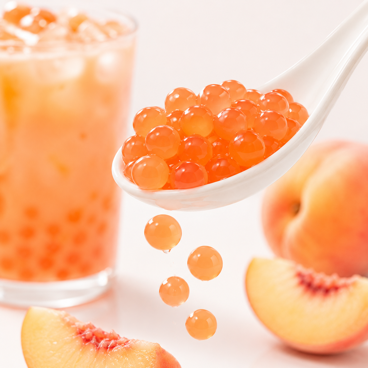 Popping Pearls - Peach 3.2kg