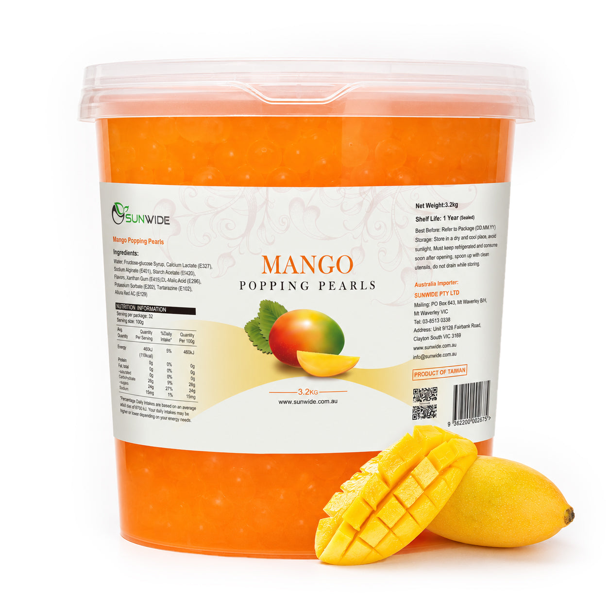 Popping Pearls - Mango 3.2kg