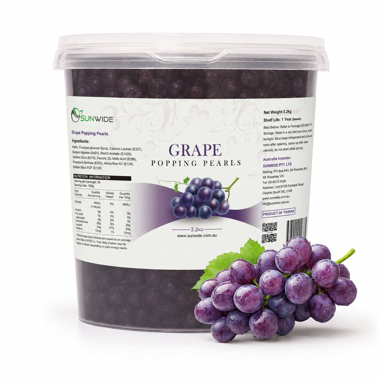 Popping Pearls - Grape 3.2kg