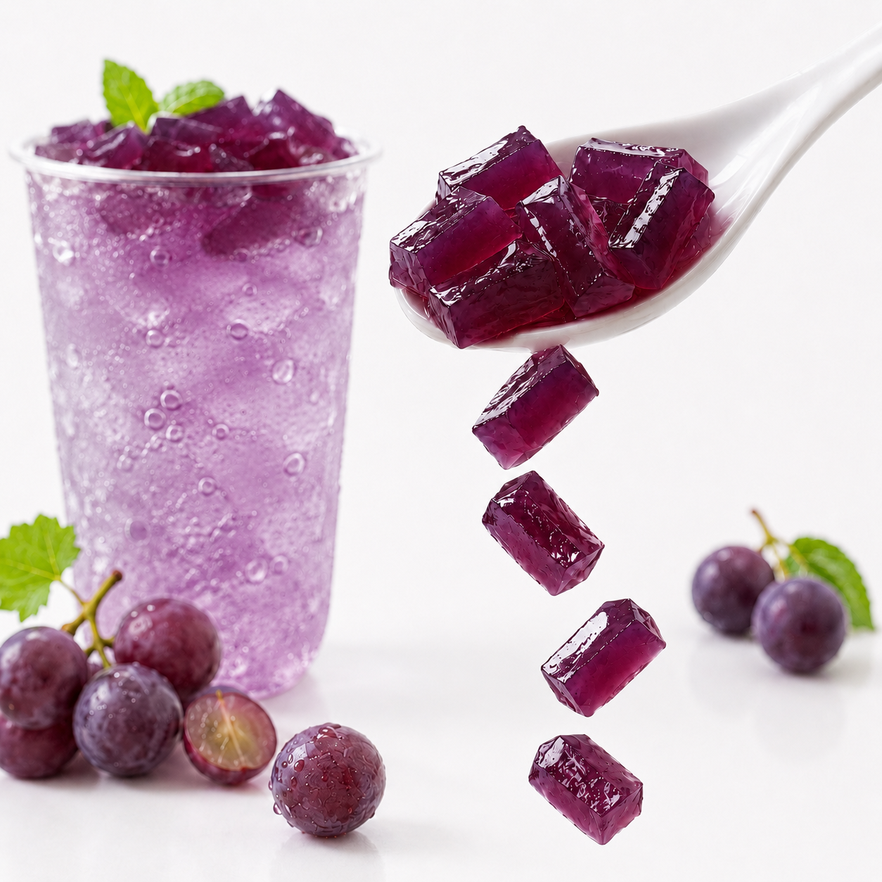 Coconut Jelly - Grape 4kg
