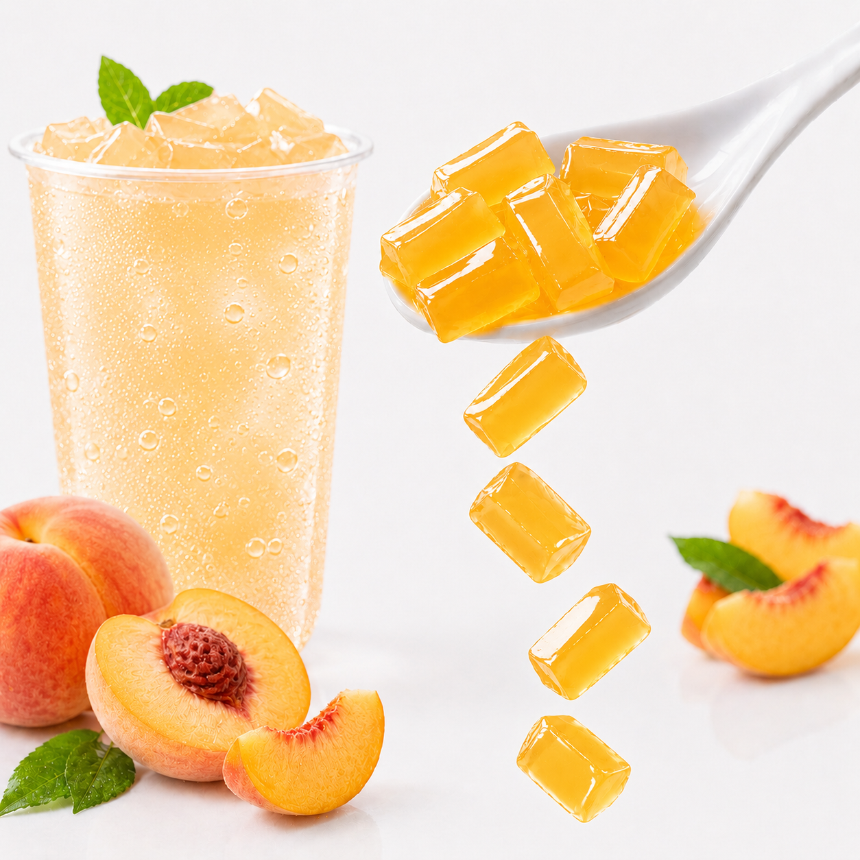 Coconut Jelly - Peach 4kg