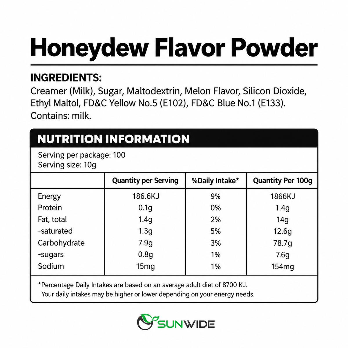 Honeydew Powder 1kg