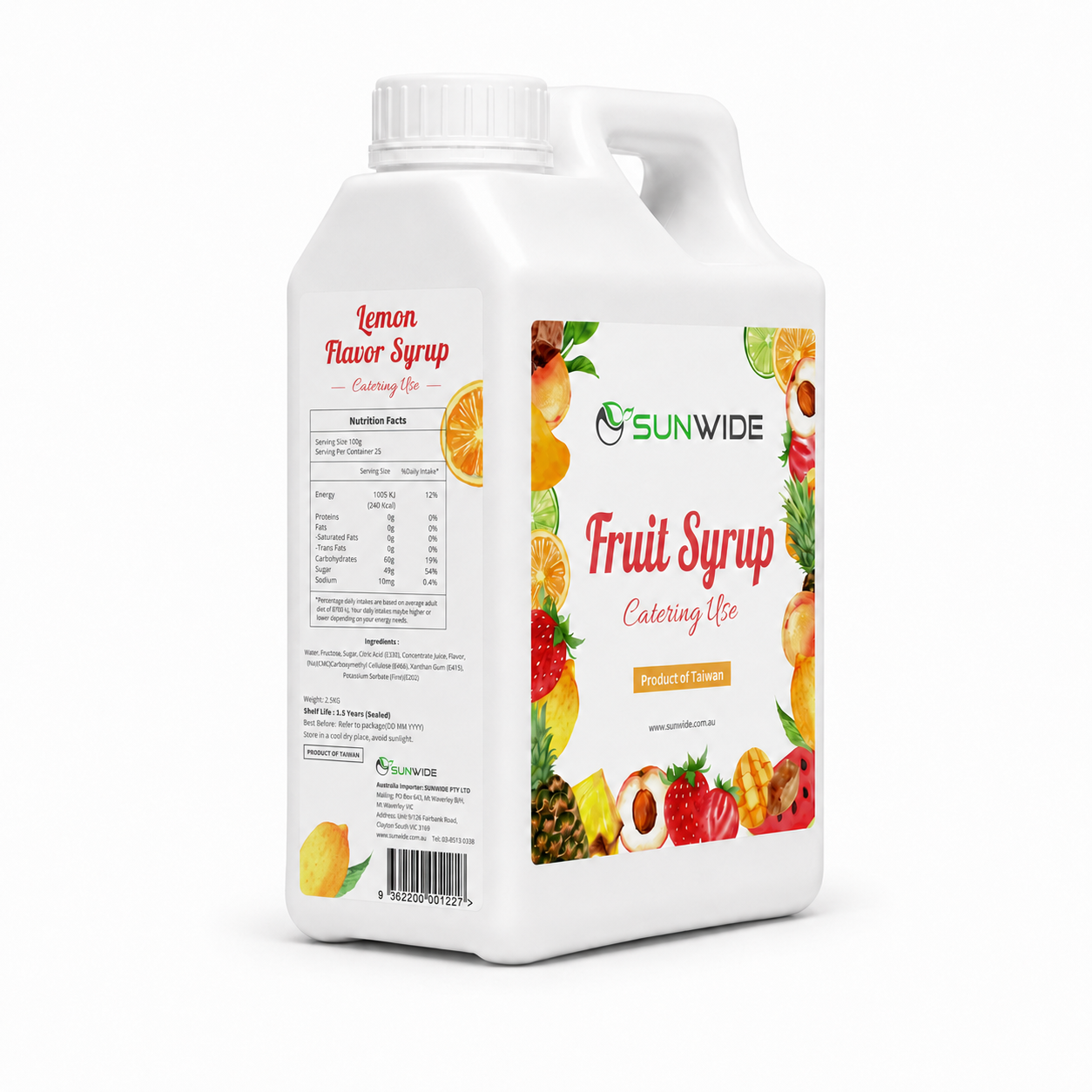 Lemon Syrup 2.5kg