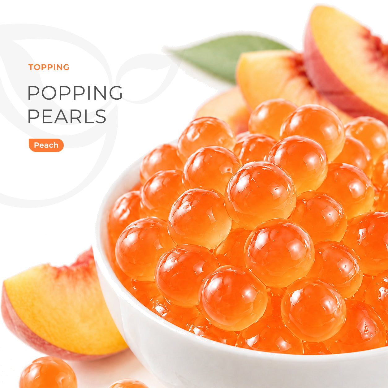 Popping Pearls - Peach 3.2kg