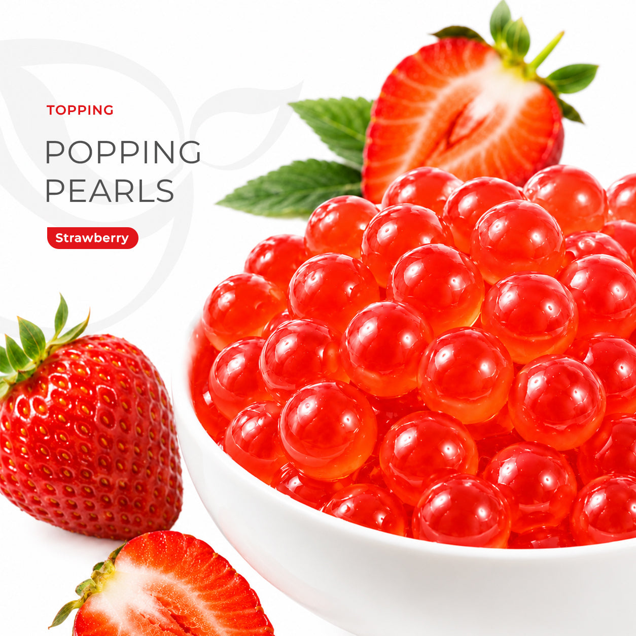 Popping Pearls - Strawberry 3.2kg