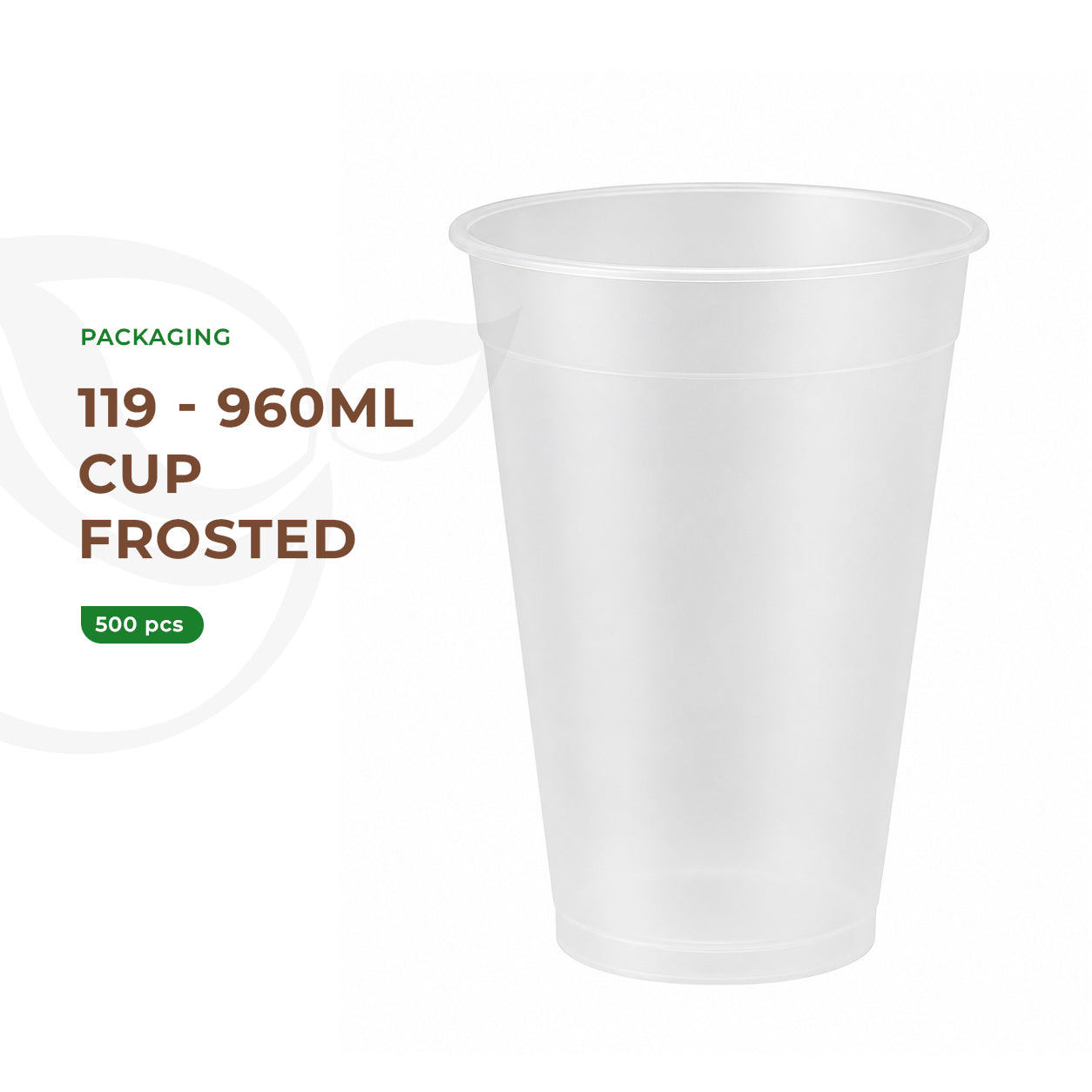 119 - 960ml (500pcs) Cup Frosted