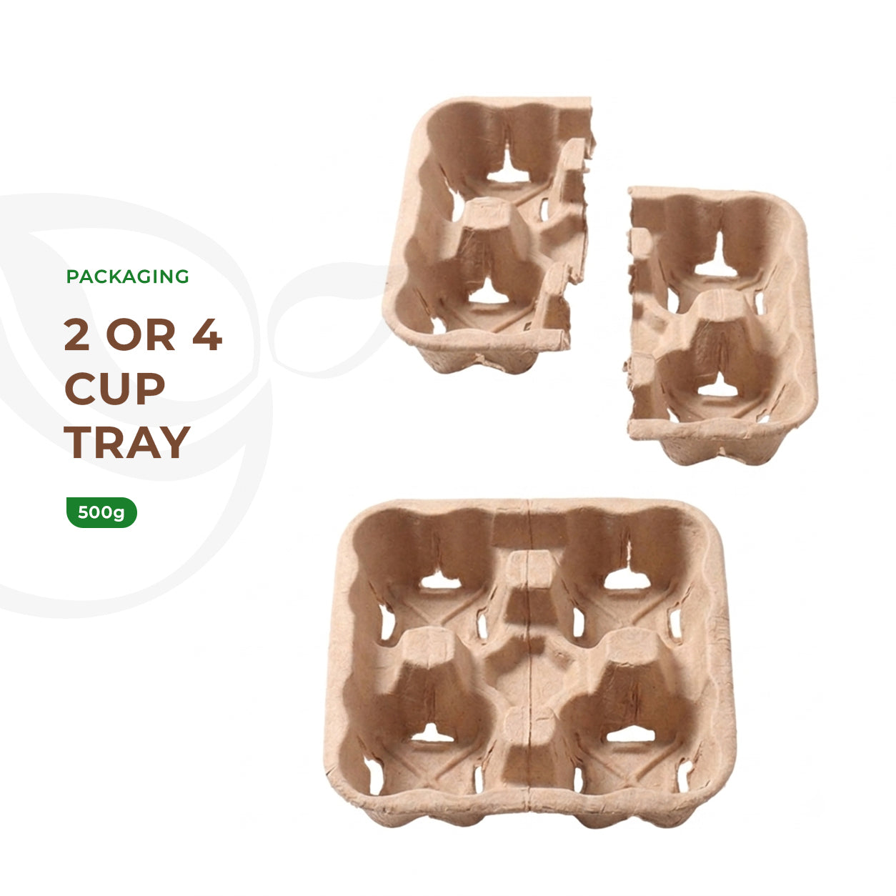 2 OR 4 Cup Tray (300pcs)