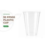 95 - PP500 Plastic Cup 50pcs x 20