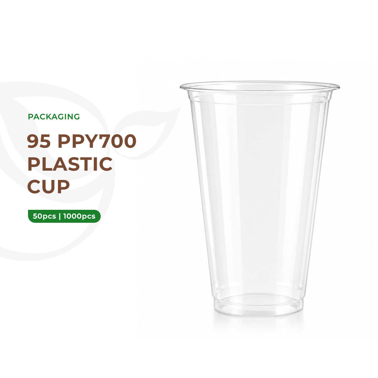 95 - PP700 Plastic Cup 50pcs x 20