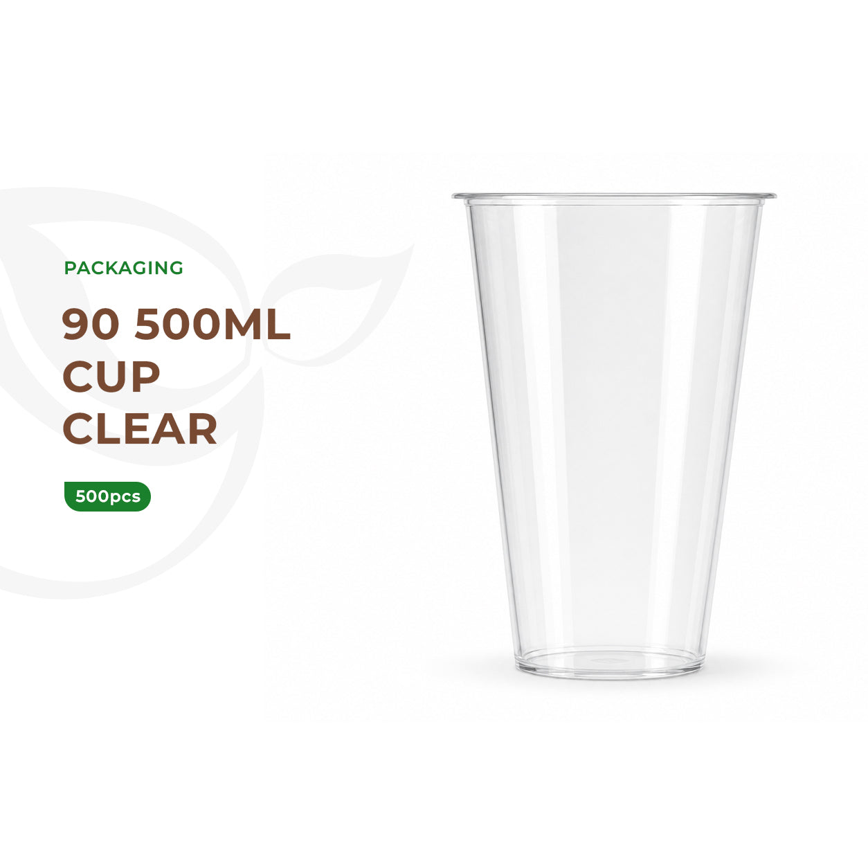 90 - 500ml (500pcs) Cup Clear